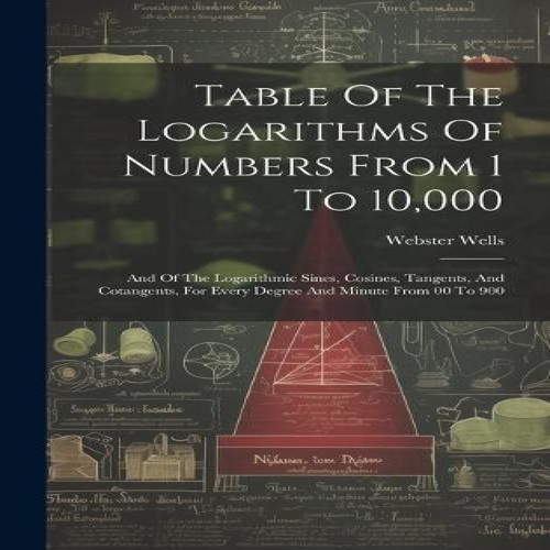 Table the logarithms of - of,